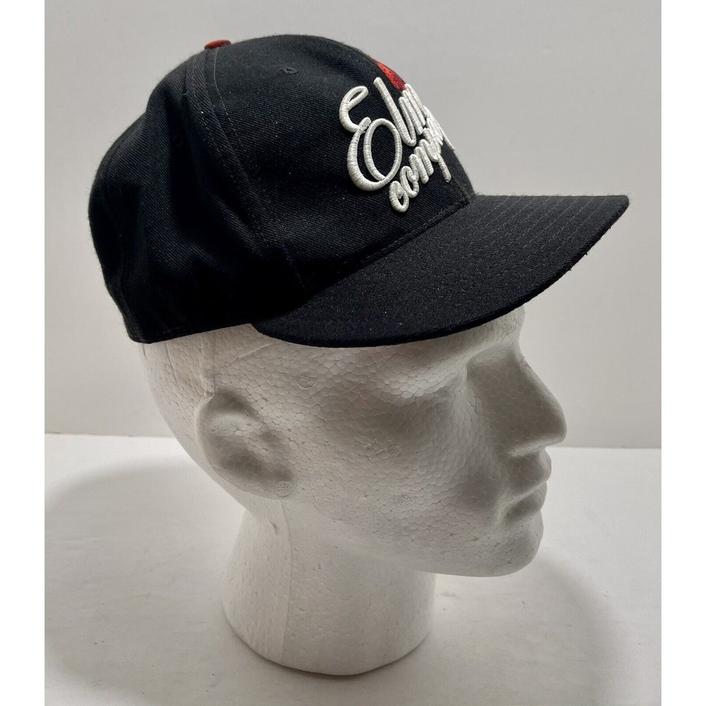 Original Elm Company Ball Cap Black Sz 7 1/4 NWOT - Picture 4 of 8
